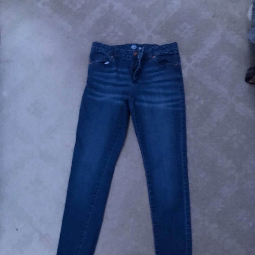 Lose ride navy blue skinny jeans